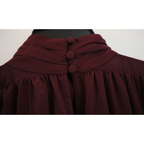 Derek Lam Burgundy Midi Dress XL sizing - Picture 9 of 13